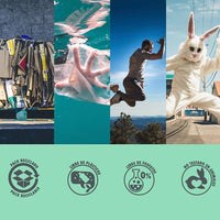 Pack ahorro 72 cápsulas de detergente ecológico para ropa, cero plásticos.